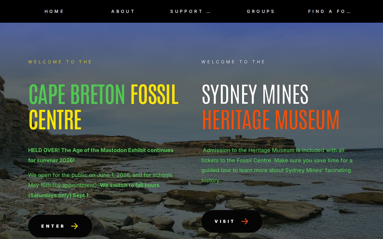 Cape Breton Fossil Centre